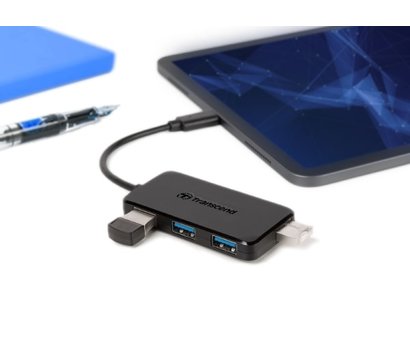 Изображение 5 USB Hub (хаб) Transcend SuperSpeed USB 3.0 Hub — TS-HUB2C