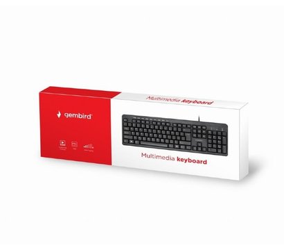 Зображення 4 Клавіатура Gembird KB-UM-106-UA USB Black