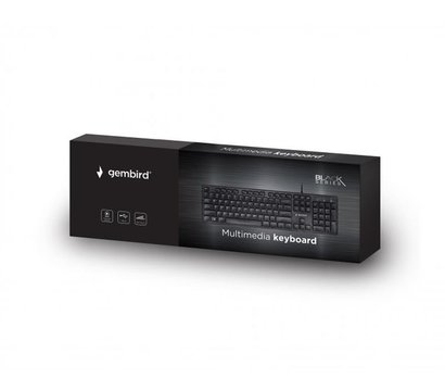 Изображение 4 Клавиатура Gembird KB-MCH-03-UA USB Black