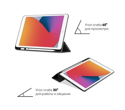 Зображення 5 Чохол Airon Premium Soft для Apple iPad 10.2/Air 3 Black — 4821784622495