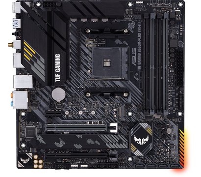 Изображение 2 Материнская плата Asus TUF Gaming B550M-Plus Wi-Fi (sAM4, AMD B550, PCI-Ex16)