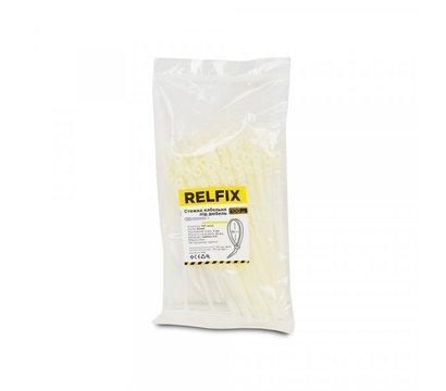 Изображение 2 Стяжки Relfix dowel, 150х4мм, white, 100 шт.
