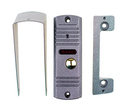 Зображення 4 Панель виклику домофона Seven CP-7506 Silver, Колір корпусу: сріблястий