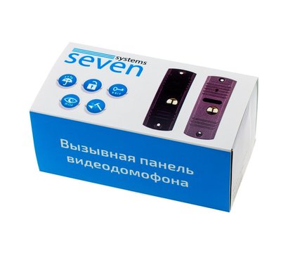 Зображення 5 Панель виклику домофона Seven CP-7506 Silver, Колір корпусу: сріблястий