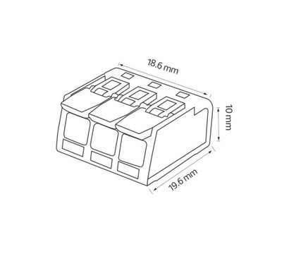 Изображение 2 Клеммник Horoz Electric Slim Connector-3