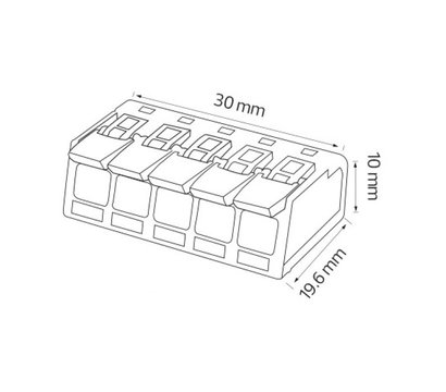 Изображение 2 Клеммник Horoz Electric Slim Connector-5