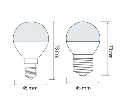 Зображення 2 Світлодіодна LED лампочка Horoz Electric Elite-6 6W 4200K Е27 480Lm