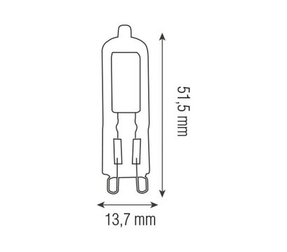 Изображение 2 LED лампа Horoz Electric Exa-3 3W 4200K G9 300Lm на 24 Вт