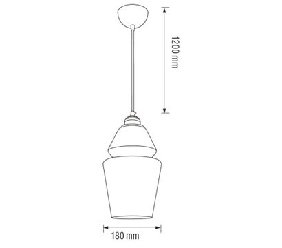 Изображение 2 LED светильник Horoz Electric Spark-2 Titanium + Copper стекло