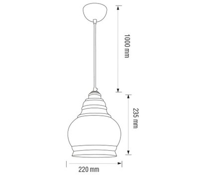 Зображення 2 LED світильник Horoz Electric Rondo Amber для приміщень