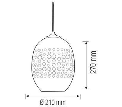 Изображение 2 LED светильник Horoz Electric Radian Oval Chrome на