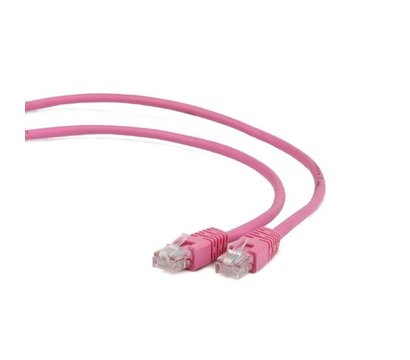 Зображення 3 Патч-корд кручена пара Cablexpert PP12-1M/RO UTP Cat.5e (1 м) pink