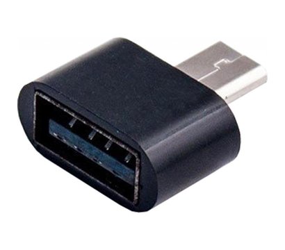 Изображение 2 Адаптер Dengos OTG USB-microUSB Black — ADP-008