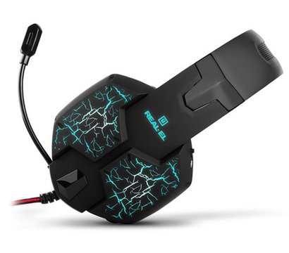 Зображення 4 Навушники REAL-EL GDX-7750 Black/Red — EL124100048 для ПК