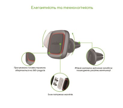 Зображення 4 Тримач Intaleo CM01GG Black