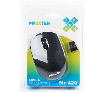Зображення 6 Миша Maxxter Mr-420 USB Black
