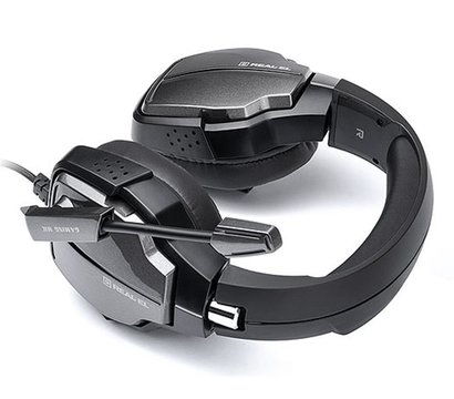 Изображение 8 Наушники REAL-EL GDX-7780 Black — EL124100047 геймерские