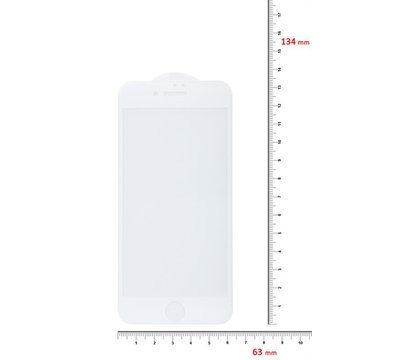 Зображення 3 Захисне скло BeCover для Apple iPhone SE 2020/8/7 White - 701041