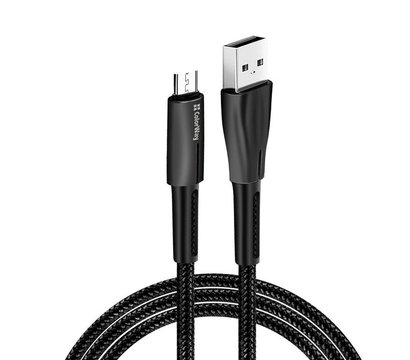 Изображение 2 Кабель ColorWay USB-MicroUSB, 1м, Black - CW-CBUM035-BK
