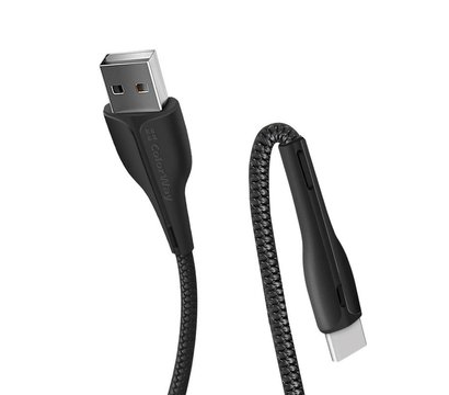 Изображение 2 Кабель ColorWay USB-Type-C, 1м, Black - CW-CBUC034-BK