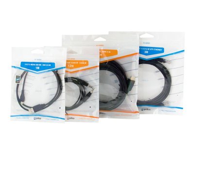 Изображение 3 Аудио кабель Piko AUX 3.5mm M-3.5mm F, 3м Black - 1283126473920