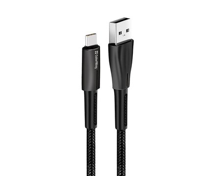 Изображение 3 Кабель ColorWay USB-USB Type-C, 1м, Black - CW-CBUC035-BK