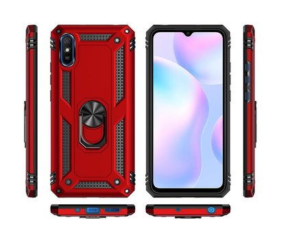 Зображення 2 Чохол BeCover Military для Xiaomi Redmi 9A Red - 705576
