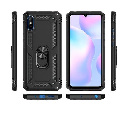 Зображення 2 Чохол BeCover Military для Xiaomi Redmi 9A Black - 705574