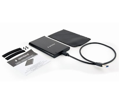 Зображення 5 Зовнішня кишеня Gembird EE2-U3S-6 Black