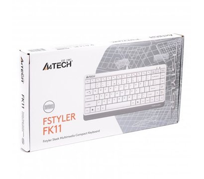 Изображение 6 Клавиатура A4Tech Fstyler FK11 USB White