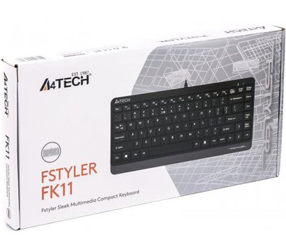Изображение 6 Клавиатура A4Tech Fstyler FK11 USB Grey