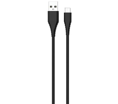 Изображение 2 Кабель ColorWay USB-microUSB, 1м, Black - CW-CBUM025-BK