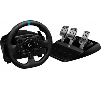 Зображення 2 Ігрове кермо Logitech G923 for PS4 and PC Black — 941-000149