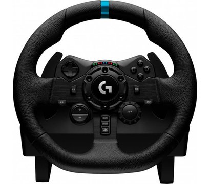 Зображення 5 Ігрове кермо Logitech G923 for PS4 and PC Black — 941-000149