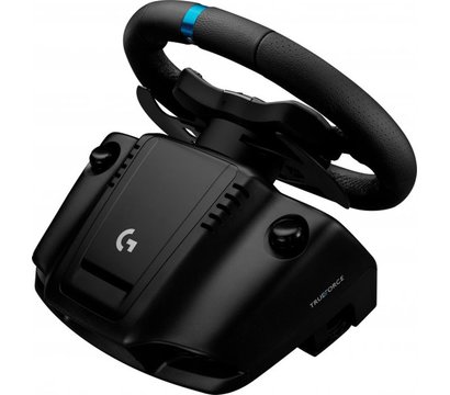 Зображення 6 Ігрове кермо Logitech G923 for PS4 and PC Black — 941-000149