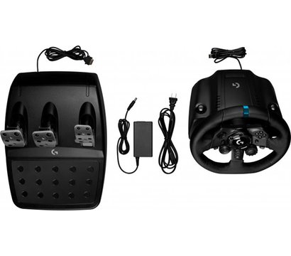Зображення 8 Ігрове кермо Logitech G923 for PS4 and PC Black — 941-000149