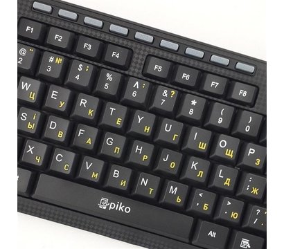 Изображение 2 Клавиатура Piko KB-008 USB Black