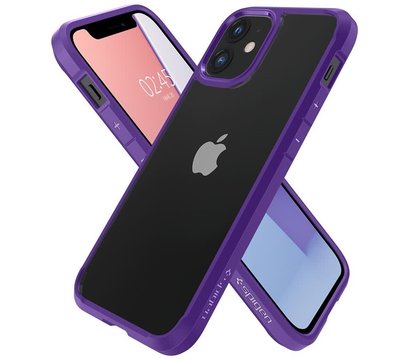 Зображення 3 Чохол Spigen для iPhone 12 mini Crystal Hybrid, Hydrangea Purple - ACS01544