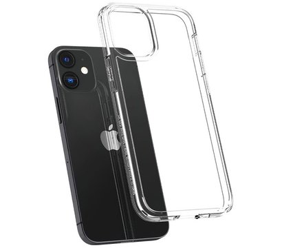 Зображення 4 Чохол Spigen для iPhone 12 mini Crystal Hybrid, Crystal Clear - ACS01542