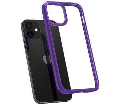 Зображення 4 Чохол Spigen для iPhone 12 mini Crystal Hybrid, Hydrangea Purple - ACS01544