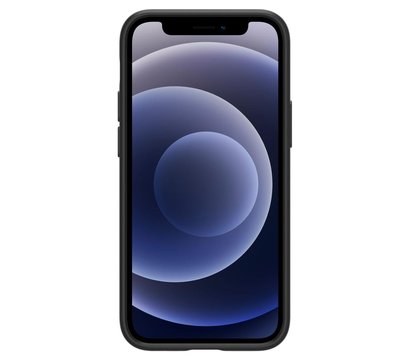 Зображення 5 Чохол Spigen для iPhone 12 mini Case Thin Fit, Black - ACS01739