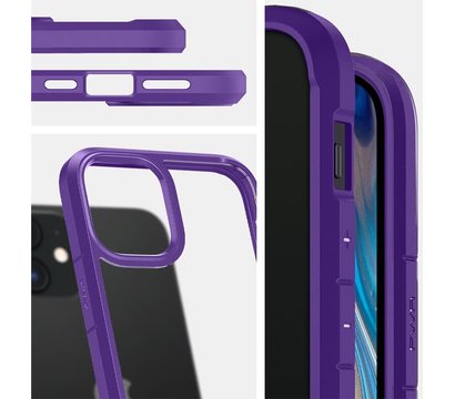 Зображення 5 Чохол Spigen для iPhone 12 mini Crystal Hybrid, Hydrangea Purple - ACS01544