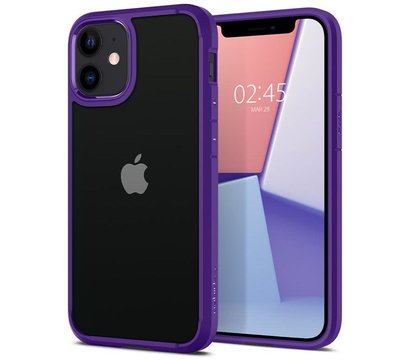 Зображення 7 Чохол Spigen для iPhone 12 mini Crystal Hybrid, Hydrangea Purple - ACS01544