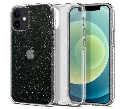 Зображення 3 Чохол Spigen для iPhone 12 mini Liquid Crystal Glitter, Crystal Quartz - ACS01741