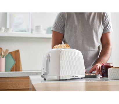 Изображение 4 Тостер Russell Hobbs 26060-56 Honeycomb White