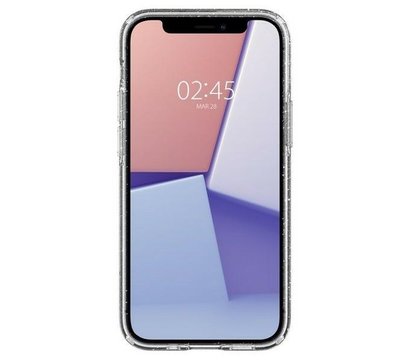 Зображення 4 Чохол Spigen для iPhone 12 mini Liquid Crystal Glitter, Crystal Quartz - ACS01741
