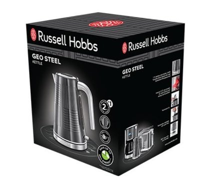 Зображення 5 Електрочайник Russell Hobbs 25240-70 Geo Steel