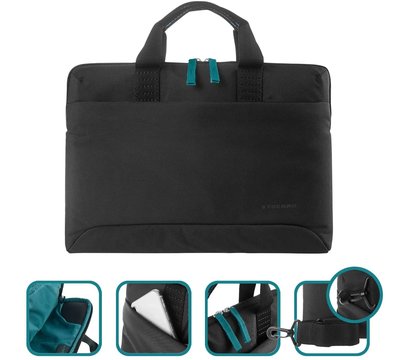 Изображение 6 Сумка для ноутбука Tucano Smilza Slim 15.6" Black - BSM15-BK