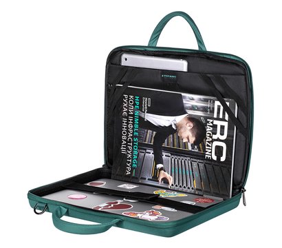 Изображение 10 Сумка для ноутбука Tucano Darkolor 13"/14" Green - BDA1314-V