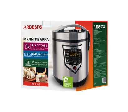 Зображення 13 Мультиварка Ardesto MC-Х16X